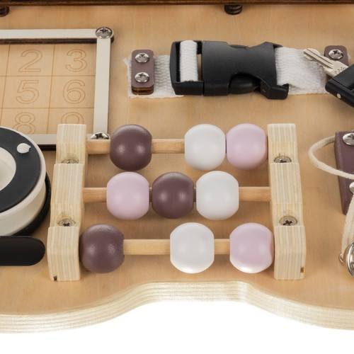 Детская Доска для манипуляций развивающая - плюшевый мишка 14 элементов Kruzzel (22584) Нововолынск - изображение 8