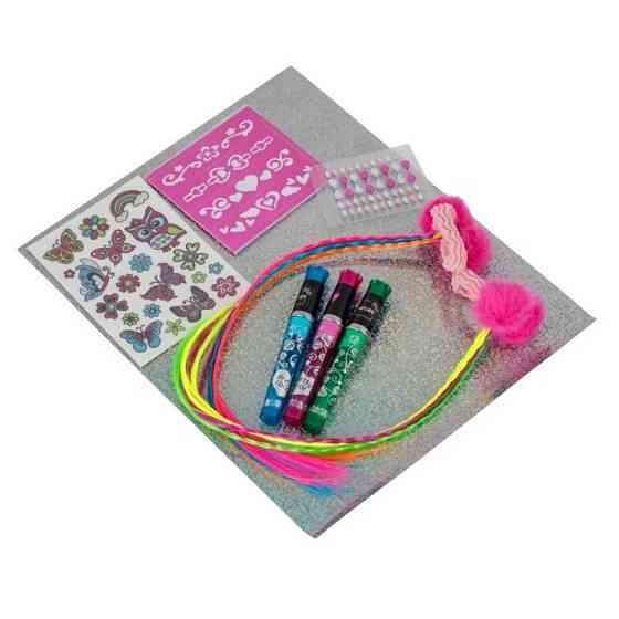 Дитячий набір косметики "Волосся і татуювання" T20728 блискучі татуювання Вінниця