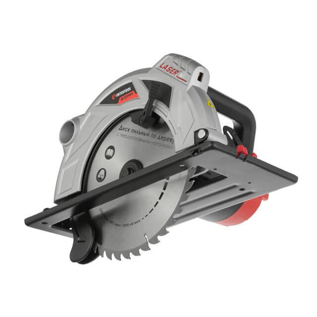 Пила дискова INTERTOOL WT-0623, 2,0 кВт, 5000 об/хв, кут 90°-45°, розпил 85-56 мм, диск 235×30 мм, лазер, - Гарантія 36 міс Львів - фото 2