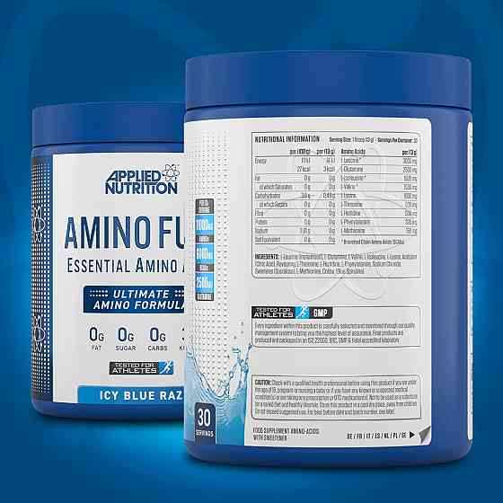 Амінокислотний комплекс Applied Nutrition Amino Fuel (390g - 30 Servings) (ICY Blue Raz) Луцьк