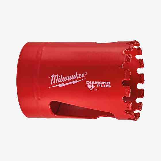 Коронка алмазная Diamond Plus MILWAUKEE, Ø35мм (с резьбой) Одесса