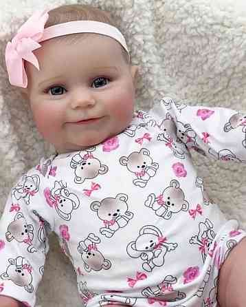 Реалістична Лялька Реборн Дівчинка Домініка 50 см. Харьков