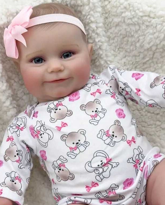 Реалістична Лялька Реборн Дівчинка Домініка 50 см. Харьков - изображение 3