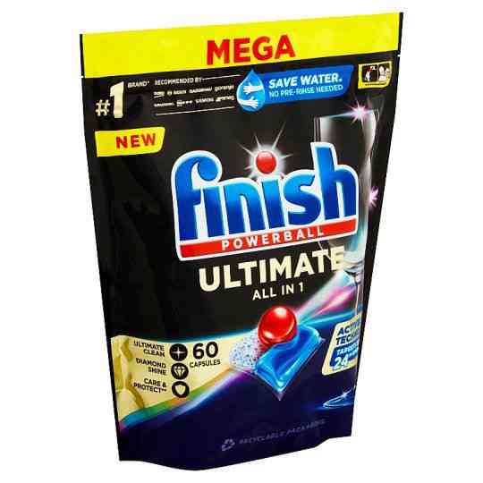 Капсулі Д/Посудомійки Finish Ultimate 60 All In One Київ