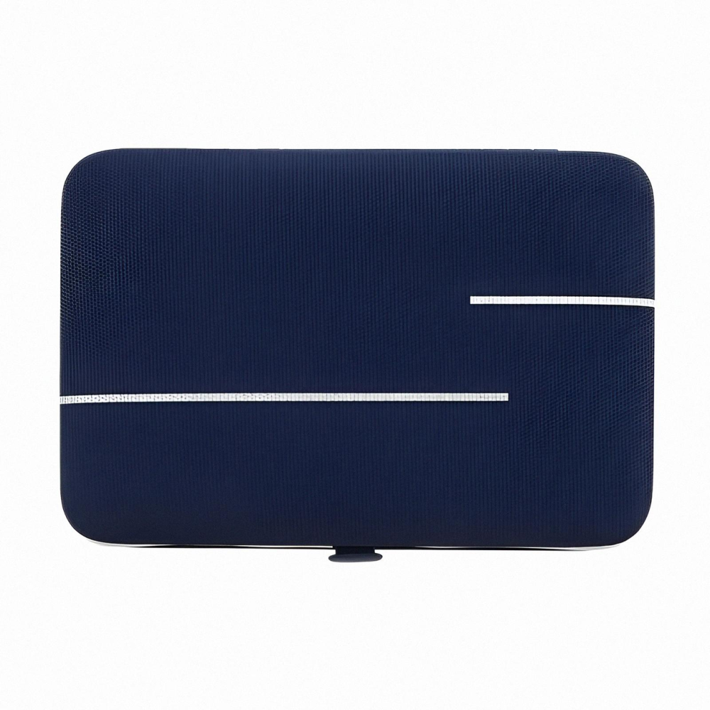 Манікюрно-педикюрний набір RESTEQ з інструментами для догляду за обличчям — 18 предметів у стильному синьому футлярі Київ - фото 12