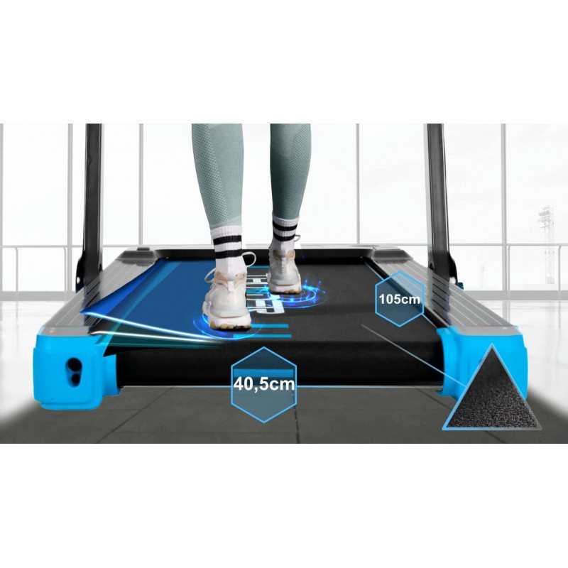 Бігова доріжка електрична THUNDER RACE-BLUE Київ - фото 3