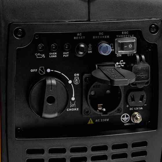 Генератор бензиновий інверторний RANGER Kraft Pro 1200 (RA 7752) 1/1.1 кВт з ручним запуском Київ