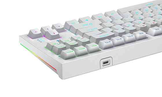 Клавіатура Aula F3032 KRGD Brown White (6948391201757) ( Білий ) Харьков