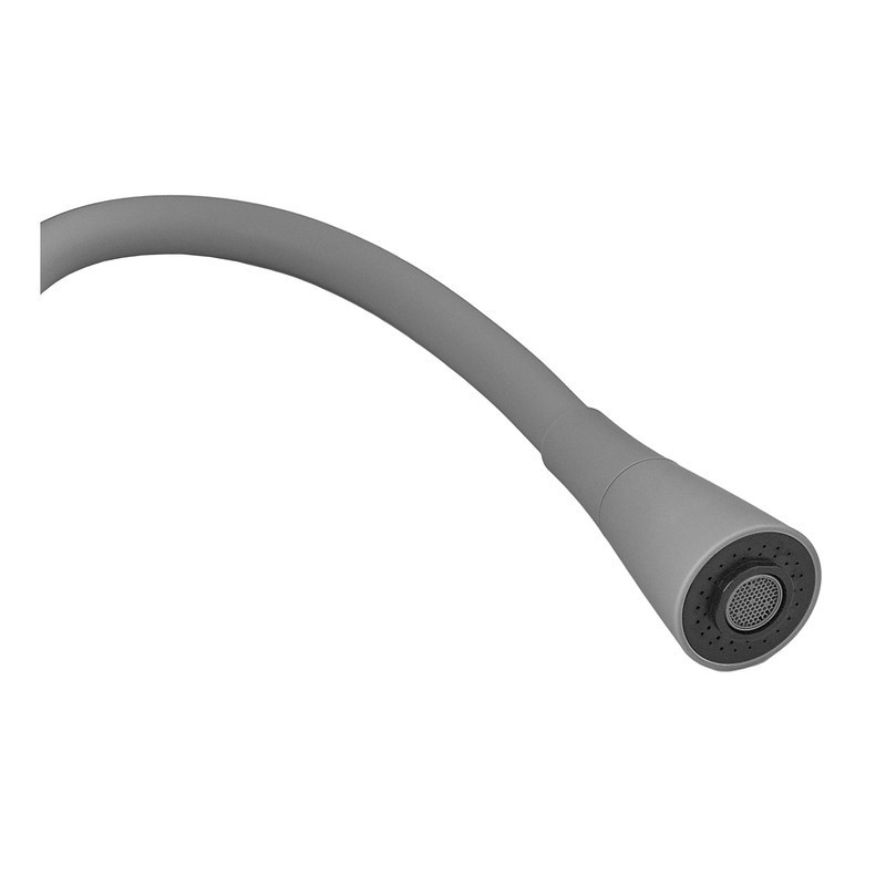 Змішувач для кухні Zerix Atrium-011-T Graphite Refl.Gray (Колір графіт+силік.вилив сірий) (ZX6107) ( 10213 ) Харьков - изображение 6