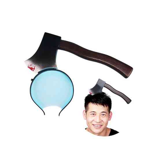 Обруч для Хэллоуина Топор one size разноцветный Киев