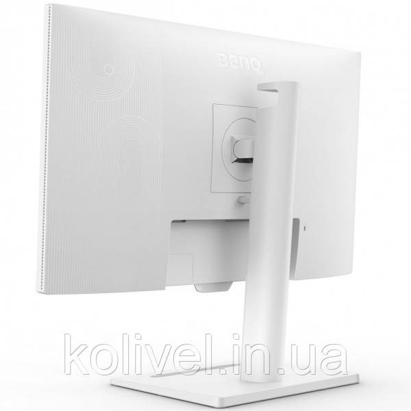 TFT 27" BenQ GW2790QT, IPS, QHD, 75 Гц, HDMI, DP, USB-C, HAS, колонки, білий (GW2790QT) Київ - фото 5