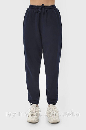 Брюки женские базовые RAY PREMIUM LOOSE темно-синие (U0909W-Navy Blue) L Киев - изображение 1
