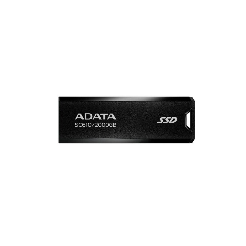 SSD диск портативний зовнішній накопичувач ADATA SC610 2TB USB 3.2 550 / 500Mb / s Black SC610-2000G-CBK / RD Одеса - фото 1