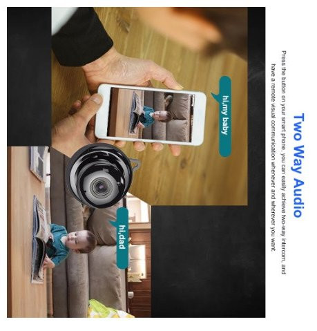 Wi-FI IP мінікамера IP Oltec IPC-2150 з записуванням у хмару Київ - фото 3