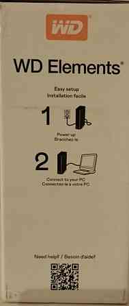 Жесткий диск Western Digital Elements 4TB WDBU6Y0040BBK-WESN 2.5 USB. Киев