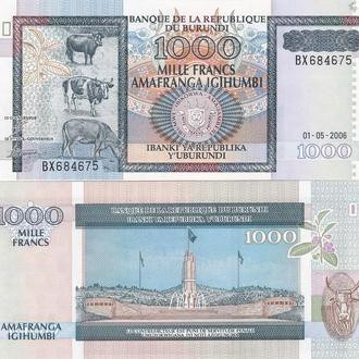 Burundi Бурунді - 1000 Francs 2006 UNC Pick 39d Полтава - фото 1
