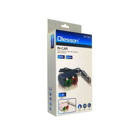 Разветвитель прикуривателя Olesson 1631 Днепр