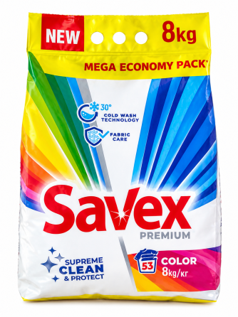 Стиральный порошок Savex Automat Premium Color 8 кг Киев
