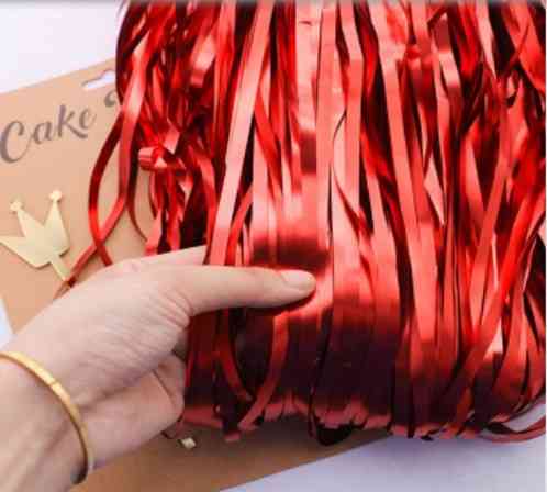 Дощик для фотозони матовий 3 м на 1 м червоний Київ