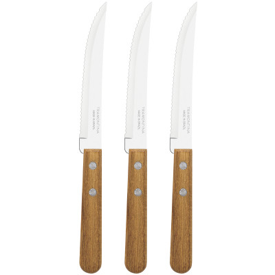 Столовый нож Tramontina Dynamic для стейка 127 мм 3 шт (22300/305) Винница - изображение 3