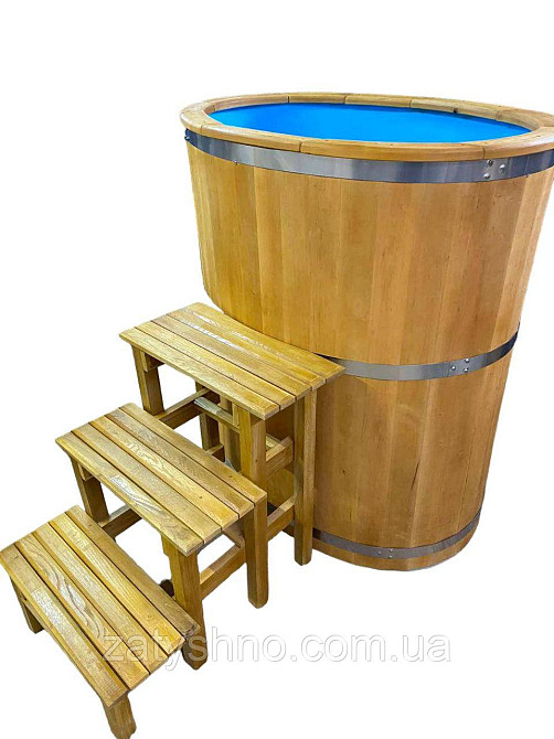 Купиль 120*80*130 с ольхи и крышкой Киев - изображение 9