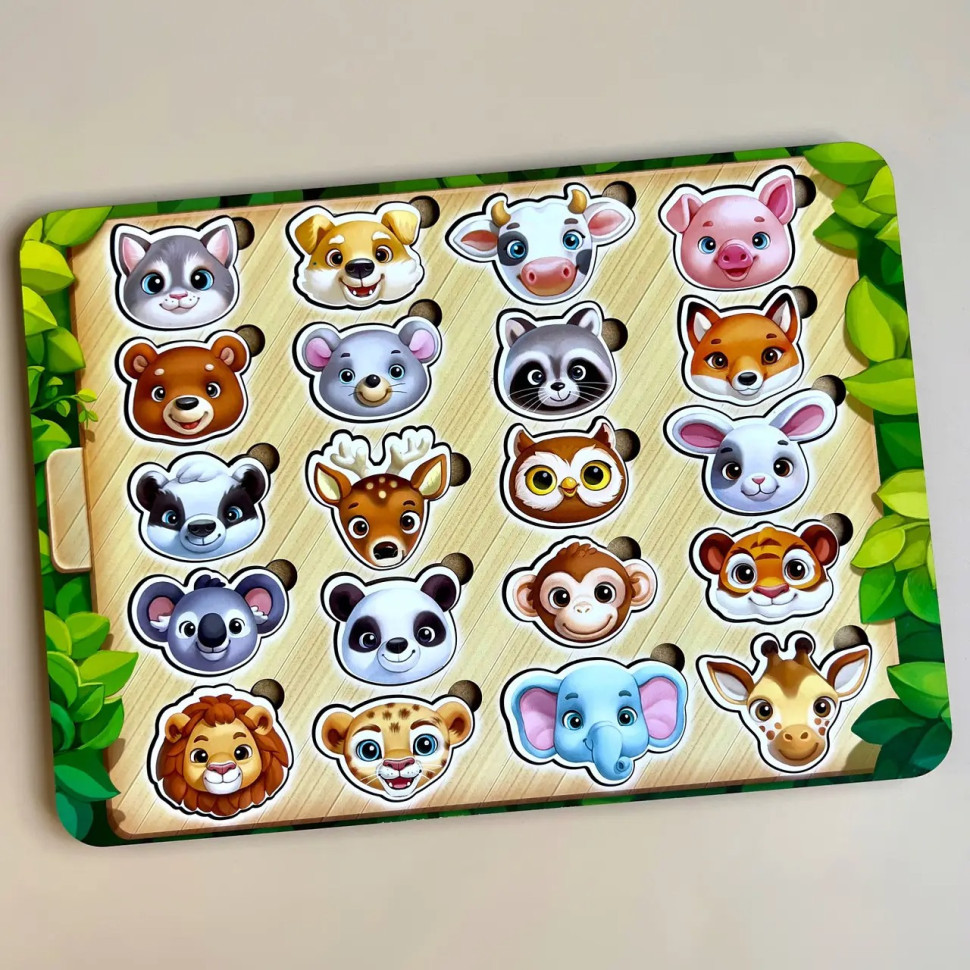 Деревянный пазл-сортер 