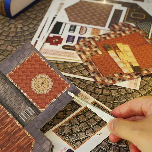 3D Румбокс DIY House миниатюрный домик 