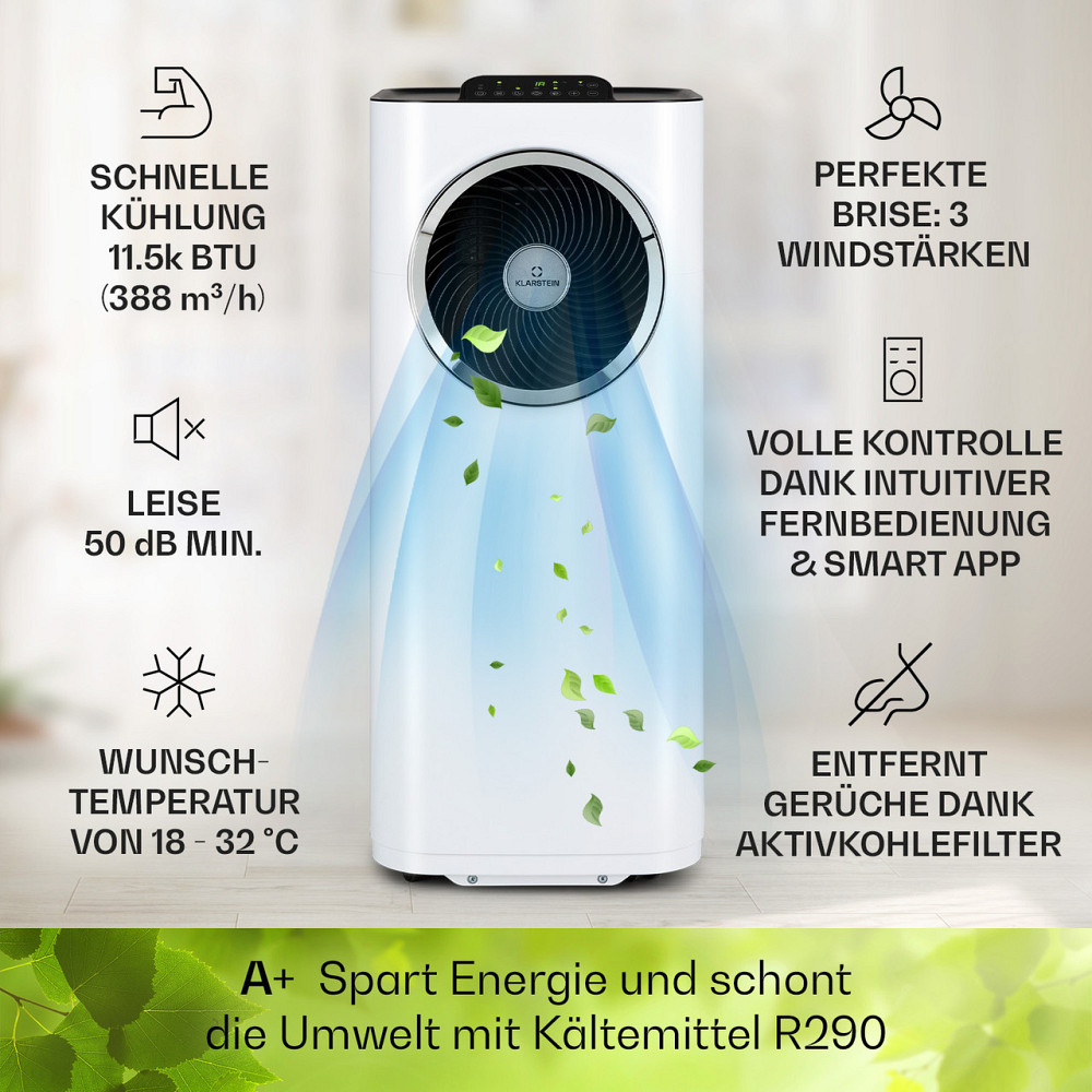 Kraftwerk Eco Smart 11 Кондиционер 3-в-1 11 500 БТЕ Управление через приложение Дистанционное управление 11 Ровно - изображение 2
