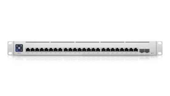 Коммутатор Ubiquiti UniFi USW-Enterprise-24-PoE (12x2.5GE PoE+,12xGE PoE+, 2xSFP+, max PoE 400W, L3) ( 5110 г Харьков