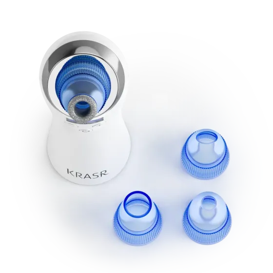 Вакуумный очиститель пор KRASR Comedo Suction, аппарат для микродермабразии и удаления черных точек (5 уровней) Киев