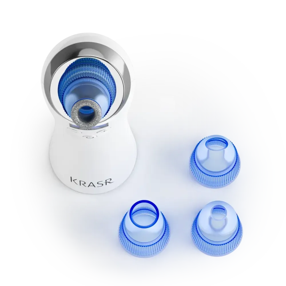 Вакуумный очиститель пор KRASR Comedo Suction, аппарат для микродермабразии и удаления черных точек (5 уровней) Киев - изображение 4