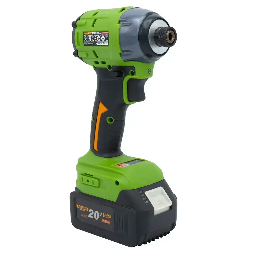 Акумуляторний гвинтоверт безщітковий Procraft PS22,Безщіткова акумуляторна викрутка 230 Нм,портативний гвинтоверт Прокрафт Львів - фото 6