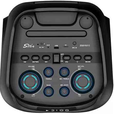 Портативная Колонка с микрофонами БОЛЬШАЯ ГУЧНАЯ Харьков