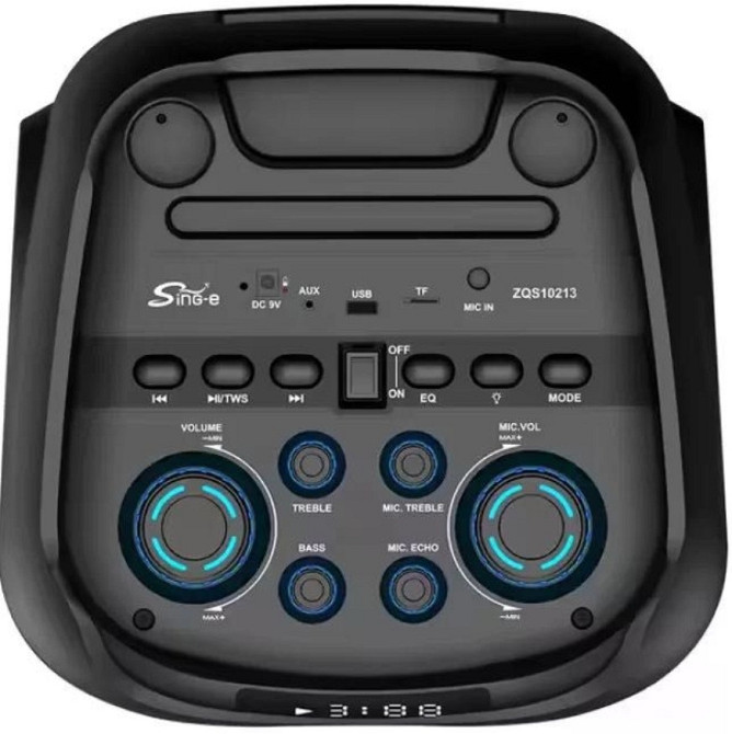 Портативная Колонка с микрофонами БОЛЬШАЯ ГУЧНАЯ Харьков - изображение 3