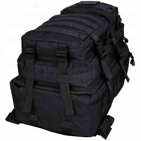 Тактичний Рюкзак 36 літрів із системою Molle 25 мм Mil-Tec від Sturm "Assault Large" (14002202) Blac Нововолинськ