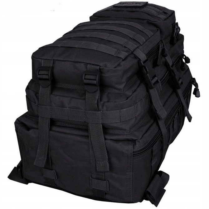 Тактичний Рюкзак 36 літрів із системою Molle 25 мм Mil-Tec від Sturm "Assault Large" (14002202) Blac Нововолинськ - фото 6