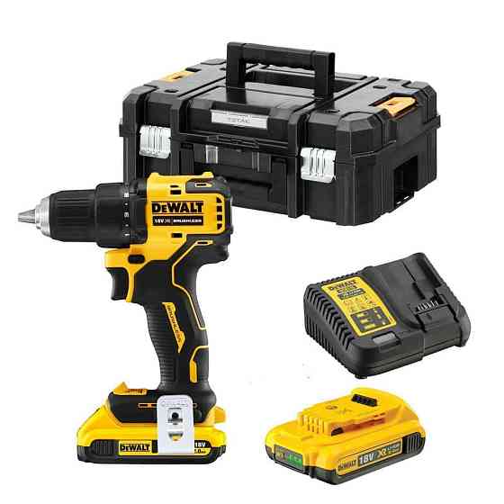 Дриль-шурупокрут акумуляторний безщітковий DeWALT DCD708D2T Київ