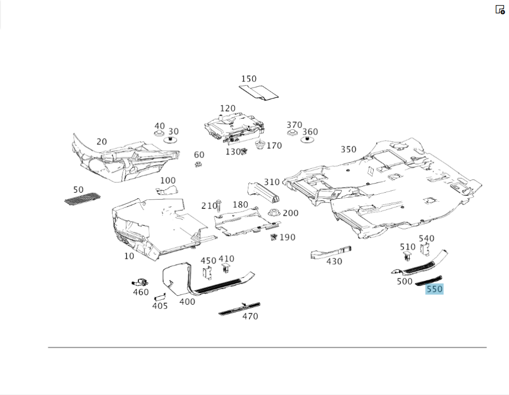 Mercedes-Benz  A2926860136 Накладка порога заднього лівого GLE Coupe C292 Одесса - изображение 2
