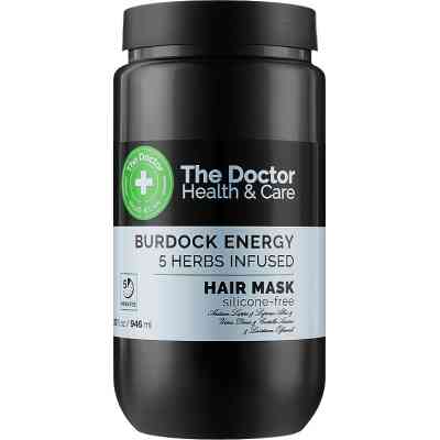 Маска для волосся The Doctor Health &amp; Care Burdock Energy 5 Herbs Infused Реп'яхова сила 946 мл (8588006041620) Вінниця