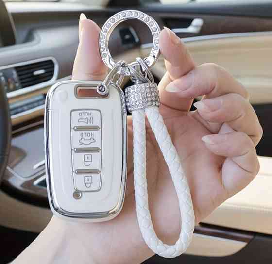 Захисний чохол для автомобільного ключа HYUNDAI Kia + брелок Смела