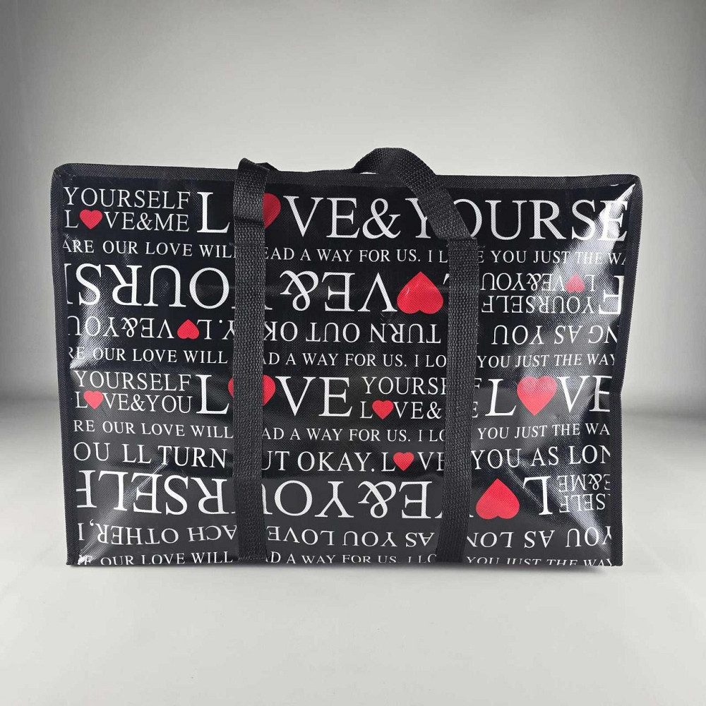 Сумка хозяйственная на змейке , полипропиленовая,  с цветным рисунком  №2 Цветная (44x38x18) (1 шт) Харьков - изображение 6