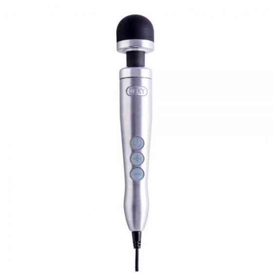 Вибромассажер-Микрофон DOXY Number 3 Satin Finish, Silver Sex Aura Киев