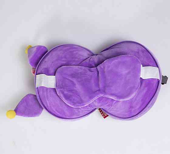 Дорожный набор Kuromi: подушка и маска для сна Киев