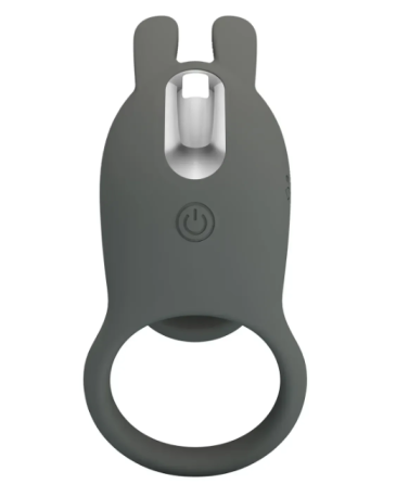 Насадка з вібрацією Pretty Love - MASTER RING GRAY, BI-210326-1 Sex Aura Київ