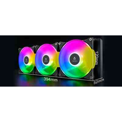 Система рідинного охолодження Azza Blizzard SP 360 (LCAZ-360R-ARGB SP) Вінниця