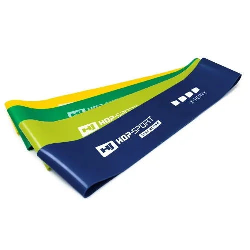 Набор резинок для фитнеса 500x50 мм Hop-Sport L550 Киев - изображение 5