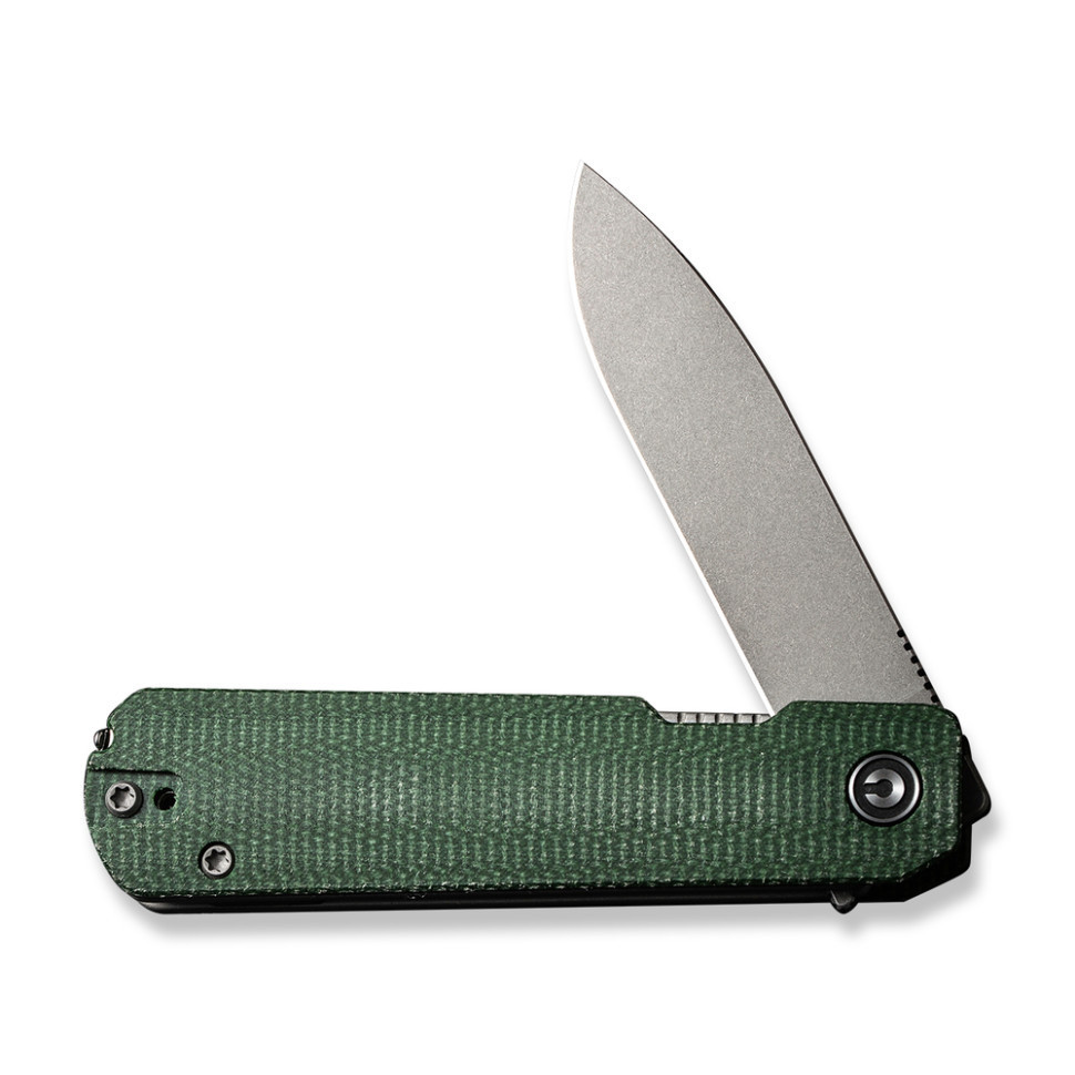 Ніж складаний кишеньковий Civivi Sendy, (7.2 см) Nitro-V / Micarta темно-зелений Київ - фото 4