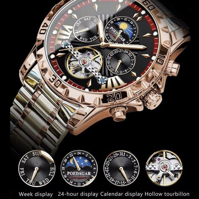 Poedagar Mechanical Prestige, 2 ремешка Киев - изображение 4