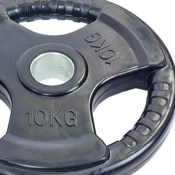 Диск обрезиненный для олимпийской штанги 10 кг Рекорд TA-5706-10 Киев