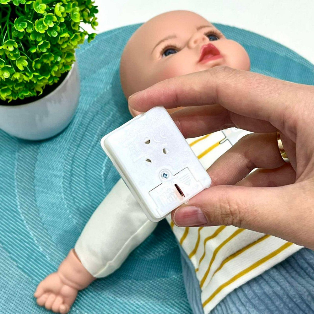 Лялька-пупс м'яконабивна з соскою та звуковими ефектами рус 44см Вид 1 (M 5924 І UA) Чернігів - фото 3